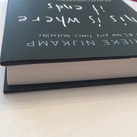 This Is Where It Ends by Marieke Nijkamp Hardcover with Dust Jacket - Picture 3 of 15